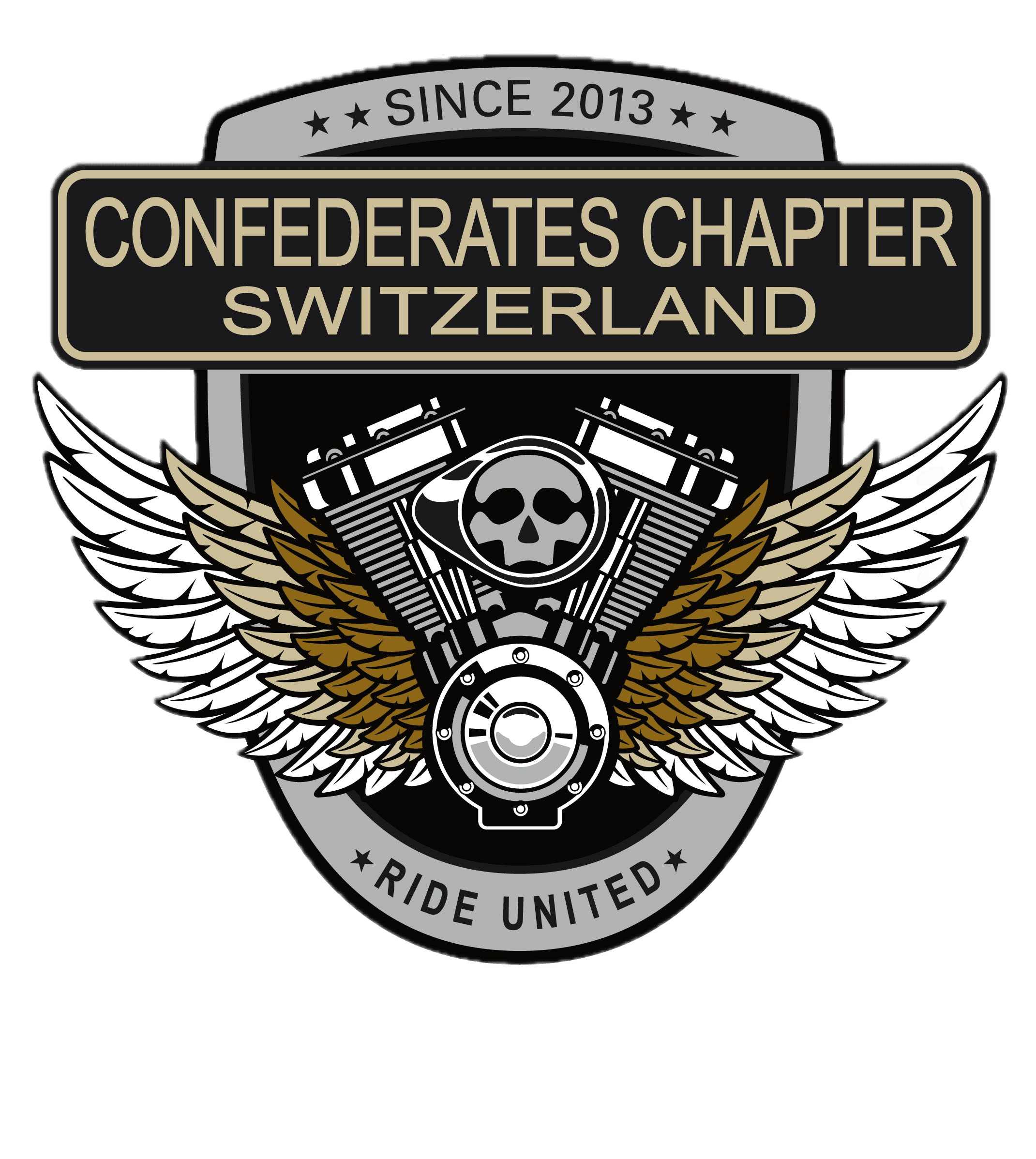 Confederates Chapter Switzerland Logo